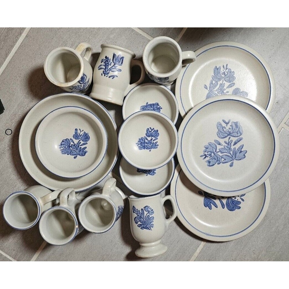 pfaltzgraff yorktowne rare items lot